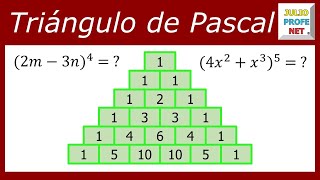 TRIÁNGULO DE PASCAL: CONSTRUCCIÓN Y EJEMPLOS