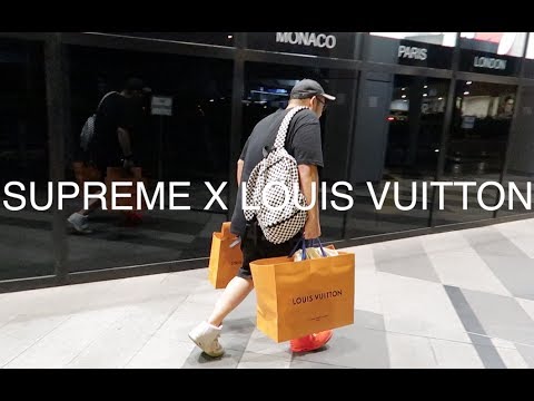 Supreme x Louis Vuitton release in Singapore (a Sneakerians Vlog) Supreme x Louis Vuitton release in Singapore (a Sneakerians Vlog)