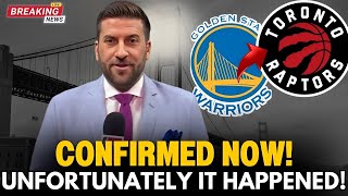 🏀 JUST OUT:  HE GOING TO THE TORONTO RAPTORS? NEWS FROM GOLDEN STATE WARRIORS !