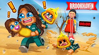 Wij Spelen SQUID Game In Brookhaven! (Roblox)