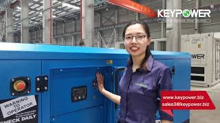 Keypower diesel generator set for rental fleet