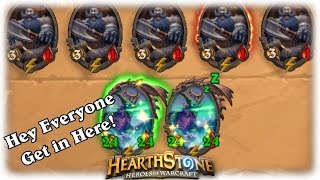 Hey Everyone Get in Here vs Hobbs ~ Hearthstone Heroes of Warcraft Blackrock Mountain Grim Patron