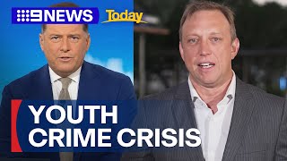 New report shows alarming Queensland youth crime figures | 9 News Australia