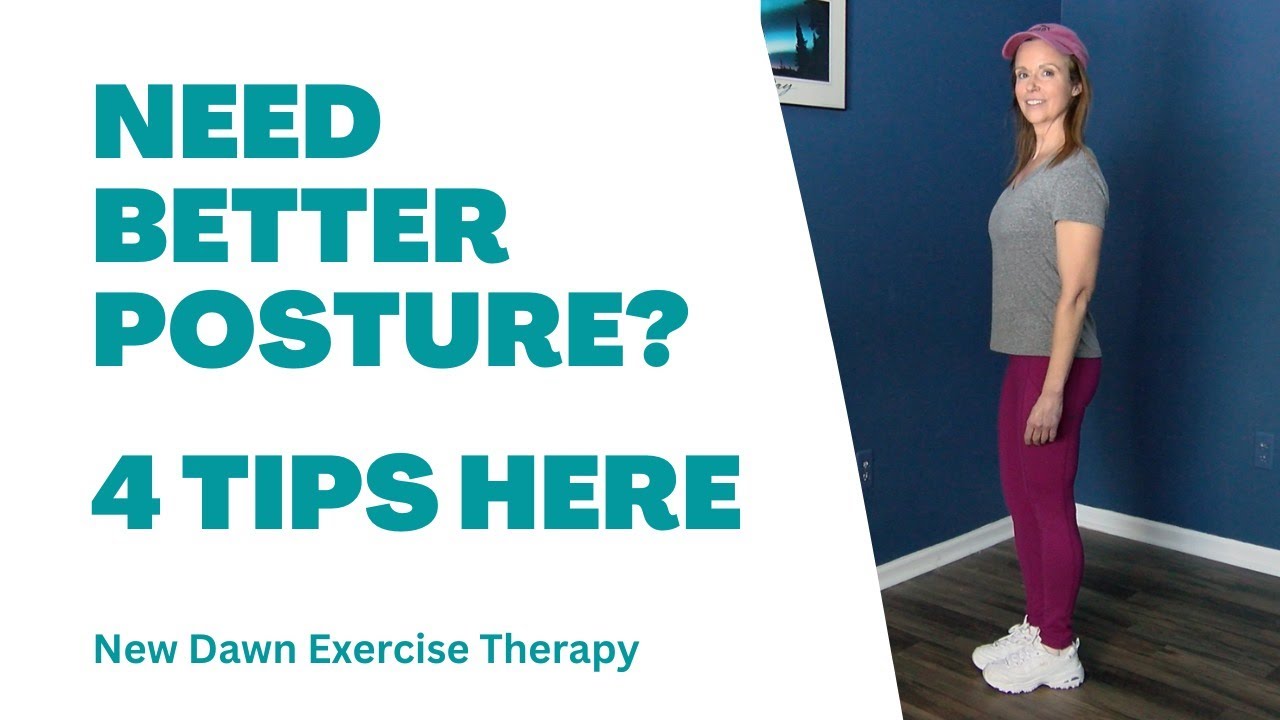 4 Ways To Get Better Posture Youtube
