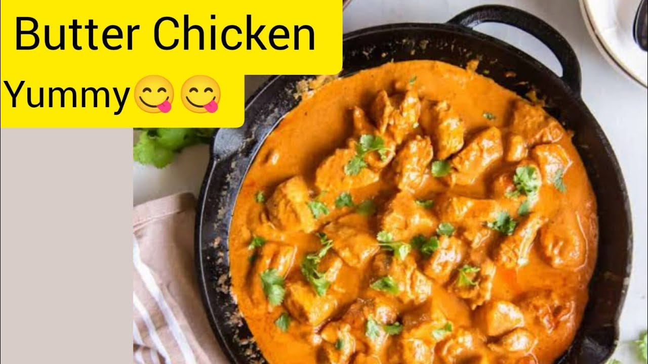 Butter Chicken Recipe | Home Made Restaurant Style Butter Chicken ...