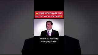 Your WORDS Are The KEY To SUCCESS - Tony Robbins Personal Growth #Shorts