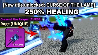 I Got Unlimited Heal Using "Curse Reaper" Enchant In Roblox Blox Fruits