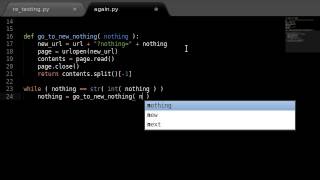 Python Challenge! 04 Follow the Chain