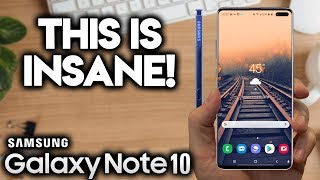SAMSUNG GALAXY NOTE 10 - This Is Insane!