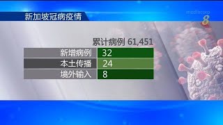 【冠状病毒19】本地新增32起病例 24起为社区病例