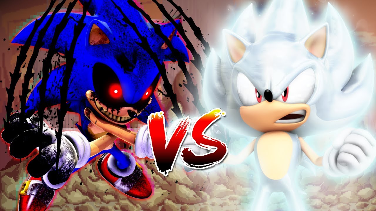 SONIC VS SONIC EXE IN MUGEN FIGHT - YouTube