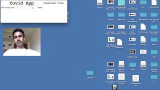 COVID-19 app with graph using python tkinter |corona api based tkinter app| tech vlof #3