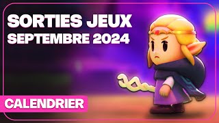 Toutes les SORTIES JEUX VIDEO SEPTEMBRE 2024