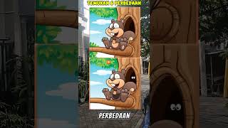 TEMUKAN 6 PERBEDAAN TUPAI #tebakgambar #tekateki #tebaktebakan