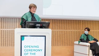 Katalin Karikó, Senior Vice President of BioNTech – Opening Ceremony of the Academic Year 2021/22