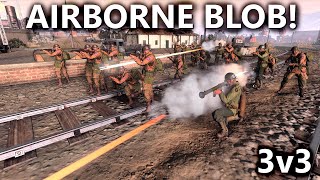 AIRBORNE BLOB! - 3v3 - Company of Heroes 3