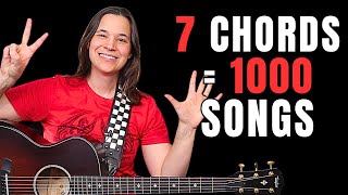 7 MUST KNOW Chords to Unlock 1000s of Songs - Really!