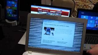 Hands-on: Toshiba Chromebook