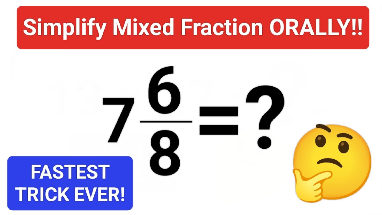 Mixed Fraction Simplify Calculator At Latoya Zell Blog