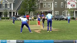 Cricademy Live EYCL 2021 U16 Final - CricMax Vs Indoor Cricket USA @ Naaman Williams Park