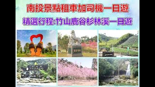 小林旅遊包車團隊帶您遊南投-竹山鹿谷杉林溪一日遊