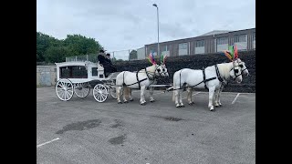Traveller funerals and traditions.