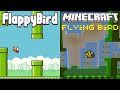 I made FLAPPY BIRD inside Minecraft!