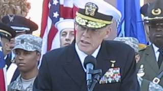 VADM Sean Pybus delivers Veterans Day keynote