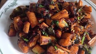 Thegalu (Palmyra Sprouts) Fry Recipe | R\u0026R Recipes