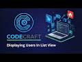 Display Firestore Users in ListView (Flutter) 🔥 Firebase Chat App | CodeCraft (part 90)