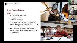 Opname informatiesessie bachelor Informatica 20 november