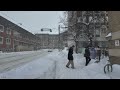 major winter storm blankets toronto in snow 4k