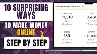 10 Surprising Ways to Make Money Online Even if You Have No Skills!