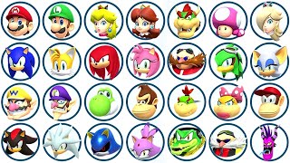 Mario and Sonic at the Tokyo 2020 Olympic Games - All Characters