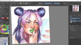 Jolyne Cujoh || Digital Watercolor Speedpaint