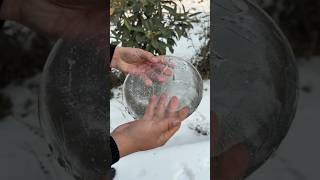 Winter Vibes #ice #asmr #asmrsounds #satisfying #satisfyingvideo #oddlysatisfying #frozen