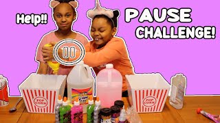 The PAUSE SLIME Challenge!|PAUSE CHALLENGE!