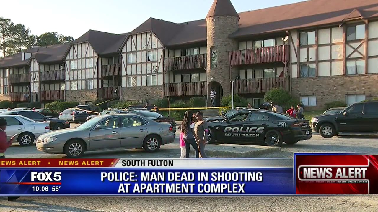 Police Say Man Dead In Shooting At Apartment Complex - YouTube