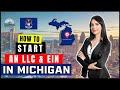 How to Start an LLC & Get EIN Number in Michigan Online 2024 | Michigan LLC Formation (Step-By-Step)