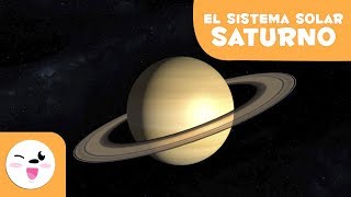 Saturno, el planeta de los anillos - El Sistema Solar en 3D para niños