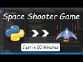 Create SPACE SHOOTER Game using Python || Python Project || Python || Junior Programmer