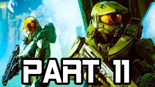 Halo 5 Gameplay Walkthrough Part 11 - FORERUNNER JUNGLE - Mission 7!! (Halo 5 Guardians Gameplay)