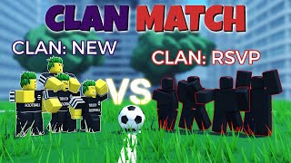 NEW Clan VS RSVP Clan! | Roblox Touch Football