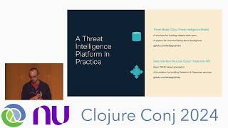 Architecting Threat Intelligence with Clojure in Cybersecurity Detection \u0026 Response - Michael Simons