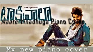 Maate Vinadhuga Song Instrumental/Piano cover | Taxiwaala Movie