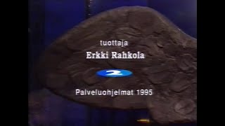 TV2 - Ohjelman Loppu / Kuulutus (18.10.1995)