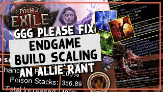 PoE 2 | GGG, Endgame build scaling sucks \u0026 is extremely limited. - An Allie Rant