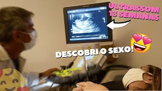 ULTRASSOM DE 13 SEMANAS - DESCOBRINDO O SEXO DO BEBÊ | DÉBORA VALE