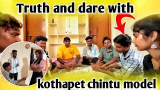 TRUTH AND DARE WITH KOTHAPET CHINTU MODEL😂 @musheerabadsaiyadav4031 #funny