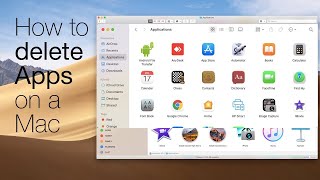 How to Uninstall apps from Mac || trick 2022 for mac os monterey 2022